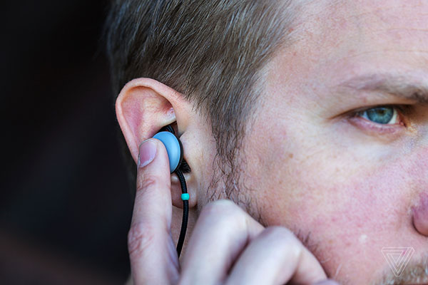 google pixel buds in ear